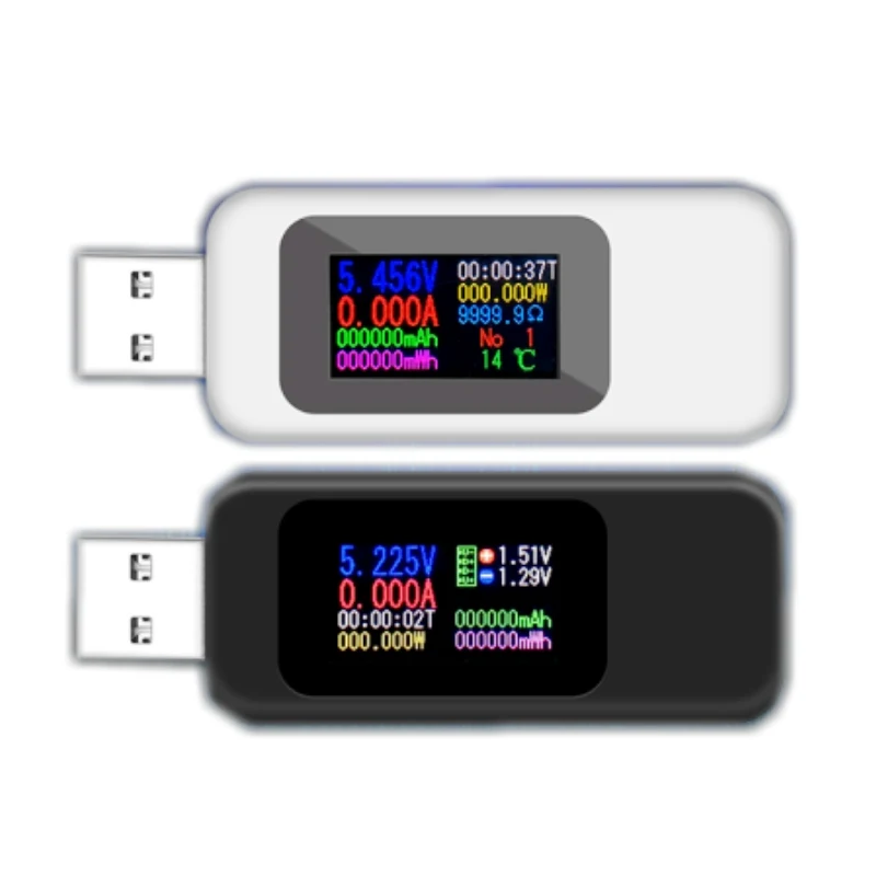 10 IN 1 digital USB Detector Voltmeter Ammeter USB Tester Voltage Current Tester Power Capacity Tester Meter
10 IN 1 digital USB Detector Voltmeter Ammeter USB Tester Voltage Current Tester Power Capacity Tester Meter