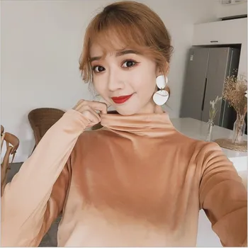 Sweater Female Soft Korean Style Skinny Winter Turtleneck Women Bodycon Basic Pullovers Long Sleeve Pull Femme Coat Female Top
Sweater Female Soft Korean Style Skinny Winter Turtleneck Women Bodycon Basic Pullovers Long Sleeve Pull Femme Coat Female Top