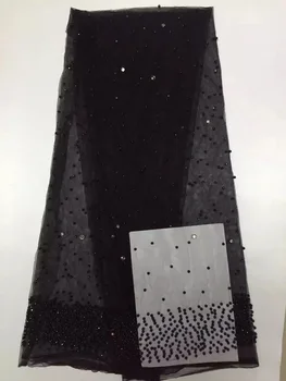 5Yard Embroidered African French Lace Fabric High Quality Guipure French tulle Net Lace With Beads And Stones For WomenD1006
5Yard Embroidered African French Lace Fabric High Quality Guipure French tulle Net Lace With Beads And Stones For WomenD1006