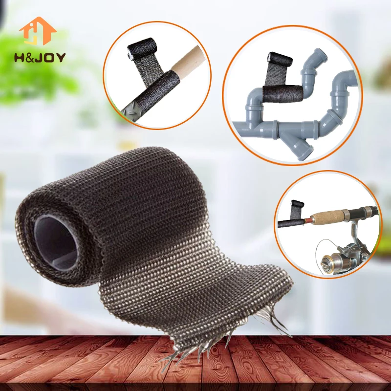 Universal Home DIY Fiber Fix Water Pipe Repair Tape Duct Tape Strong Repair Wrap Fiber Fix Super Adhesive Tape harden like steel 
Universal Home DIY Fiber Fix Water Pipe Repair Tape Duct Tape Strong Repair Wrap Fiber Fix Super Adhesive Tape harden like steel