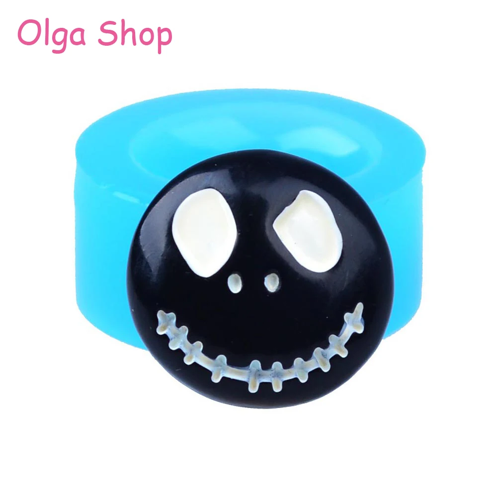 PYL405 21.7mm Halloween Round Skull Head Silicone Mold - Sugarcraft, Fondant, Cake Topper, Candy, Chocolate, Resin Jewelry Mold
PYL405 21.7mm Halloween Round Skull Head Silicone Mold - Sugarcraft, Fondant, Cake Topper, Candy, Chocolate, Resin Jewelry Mold