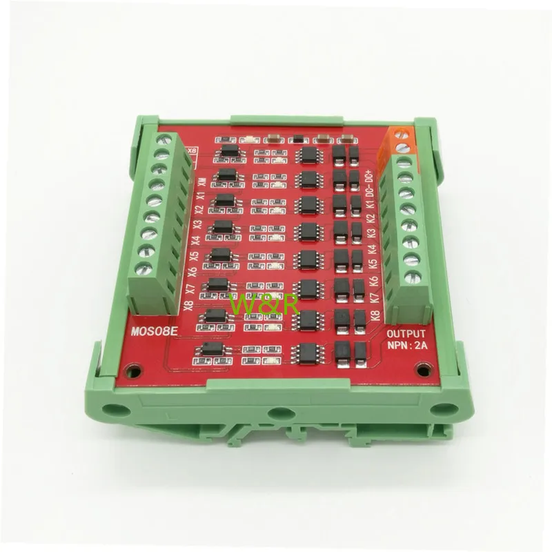 8-Way Solid State Relay Module / 9V / 12V / 24V Output / Controllable Solenoid Valve / Small Motor / LED Light
8-Way Solid State Relay Module / 9V / 12V / 24V Output / Controllable Solenoid Valve / Small Motor / LED Light