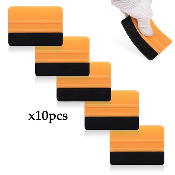 EHDIS 10pcs Gold Vinyl Film Car Wrapping Carbon Fiber Fabric Felt Squeegee Ice Scraper Window Tints Tool Sticker Glue Remover
EHDIS 10pcs Gold Vinyl Film Car Wrapping Carbon Fiber Fabric Felt Squeegee Ice Scraper Window Tints Tool Sticker Glue Remover