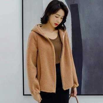 Real Composite Lamb Fur Coat Women Genuine Shearling Wool Fur Coat/Jacket with Faux Suede Leather Liner A114
Real Composite Lamb Fur Coat Women Genuine Shearling Wool Fur Coat/Jacket with Faux Suede Leather Liner A114