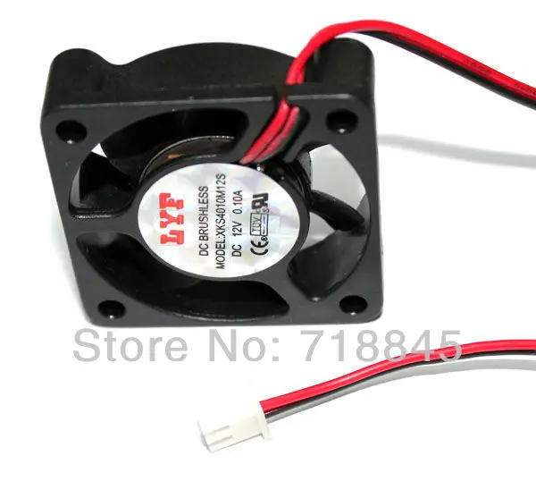 10PCS/lot Black 2 Pin 12V 40mm x 10mm 4010 Brushless DC Fan PC Cooling Cooler Fan
10PCS/lot Black 2 Pin 12V 40mm x 10mm 4010 Brushless DC Fan PC Cooling Cooler Fan