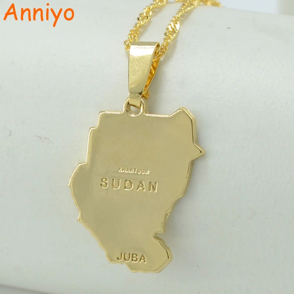 Anniyo Original Old Sudan Map Juba Necklace Pendant Gold Color Jewelry Women,African Jewellery for Men #201706
Anniyo Original Old Sudan Map Juba Necklace Pendant Gold Color Jewelry Women,African Jewellery for Men #201706
