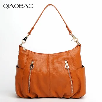 QIAOBAO 100% Genuine leather bags female Cowhide Women shoulder bags handbags female luxury handbags women bags designer bag
QIAOBAO 100% Genuine leather bags female Cowhide Women shoulder bags handbags female luxury handbags women bags designer bag