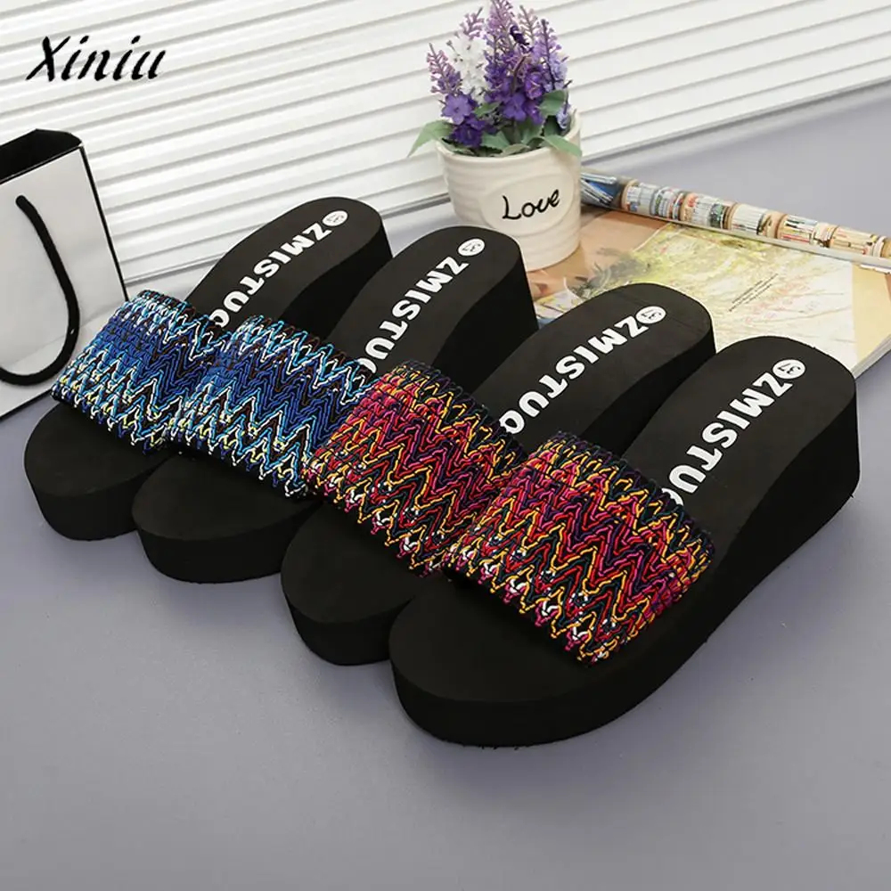 xiniu zapatos de mujer #A0213 Women National Style Summer Sandals chaussures femme Indoor Outdoor Flip-flops Beach Shoes
xiniu zapatos de mujer #A0213 Women National Style Summer Sandals chaussures femme Indoor Outdoor Flip-flops Beach Shoes
