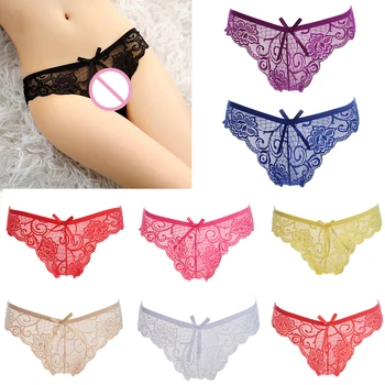 Ultra Thin Lace V-string Briefs Panties Thongs G-string Low Rise Soft Women Brief Hollow Transparent Seamless Underwear
Ultra Thin Lace V-string Briefs Panties Thongs G-string Low Rise Soft Women Brief Hollow Transparent Seamless Underwear