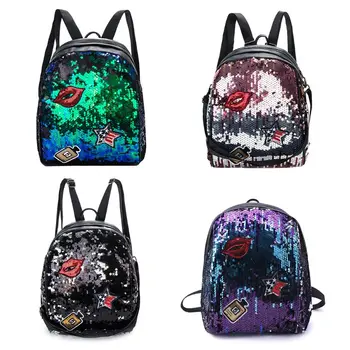 Sell at a loss! Girls Women Sequins Backpack Glitter School Travel Rucksack Shoulder Bag Daypack Laptop Backpack Female 
Sell at a loss! Girls Women Sequins Backpack Glitter School Travel Rucksack Shoulder Bag Daypack Laptop Backpack Female