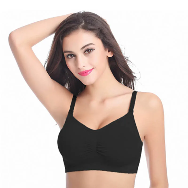 Breastfeeding Maternity Nursing Bra Maternidade Seamless Underwear Wireless Belt Pad Feeding For Pregnant Women Clothes
Breastfeeding Maternity Nursing Bra Maternidade Seamless Underwear Wireless Belt Pad Feeding For Pregnant Women Clothes