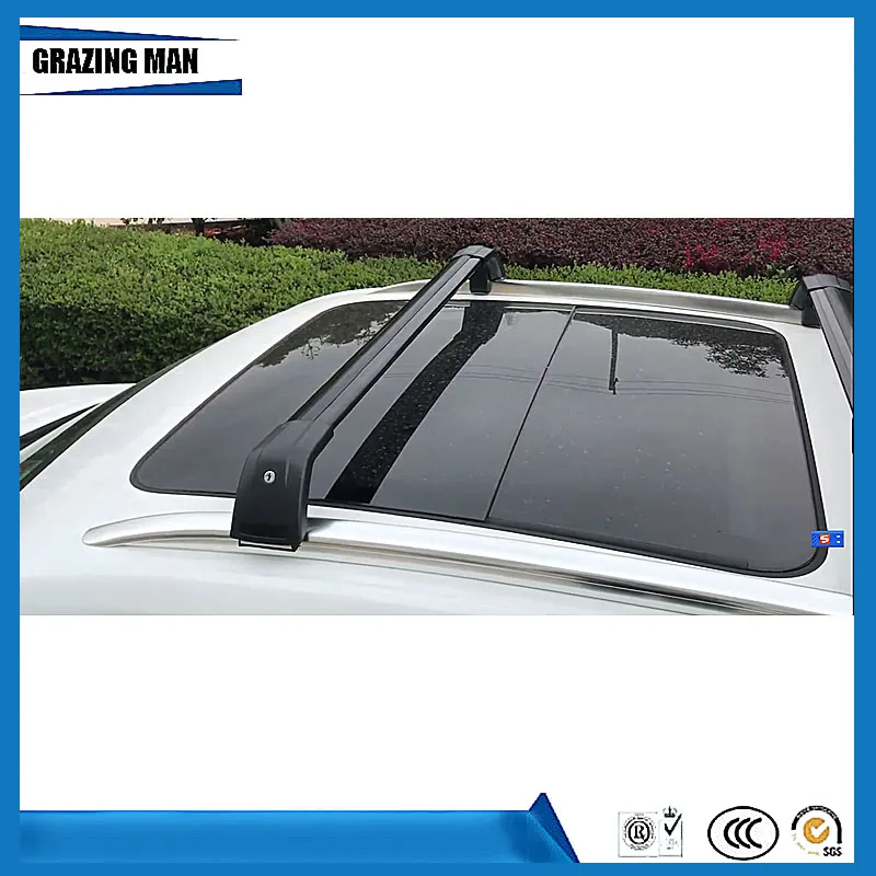 Car Accessories High quality 2 PCS Aluminium alloy roof rack rail cross bar fit for Cherokee 14+ Luggage Carrier
Car Accessories High quality 2 PCS Aluminium alloy roof rack rail cross bar fit for Cherokee 14+ Luggage Carrier