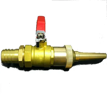 Brass ball valve switch ,garden water gun hose connector,jet lance spray nozzle for high pressure car wash watering DN25 1 inch
Brass ball valve switch ,garden water gun hose connector,jet lance spray nozzle for high pressure car wash watering DN25 1 inch