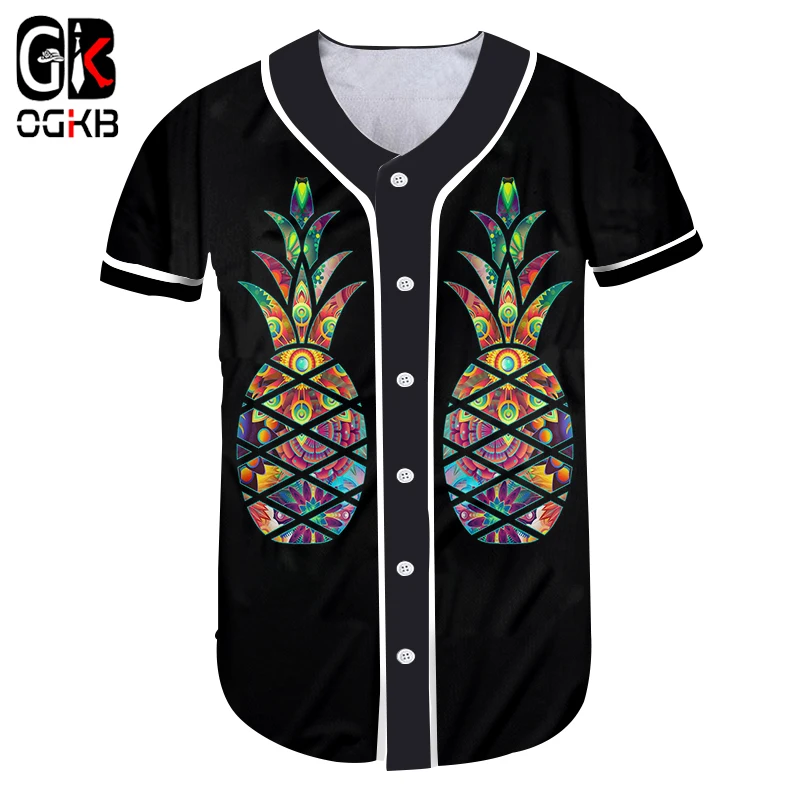 OGKB New Fashion Women/men Funny Print Fruit Tshirts Pineapple 3D Button Tshirt Man Bodybuilding Fitness Tees 5XL
OGKB New Fashion Women/men Funny Print Fruit Tshirts Pineapple 3D Button Tshirt Man Bodybuilding Fitness Tees 5XL