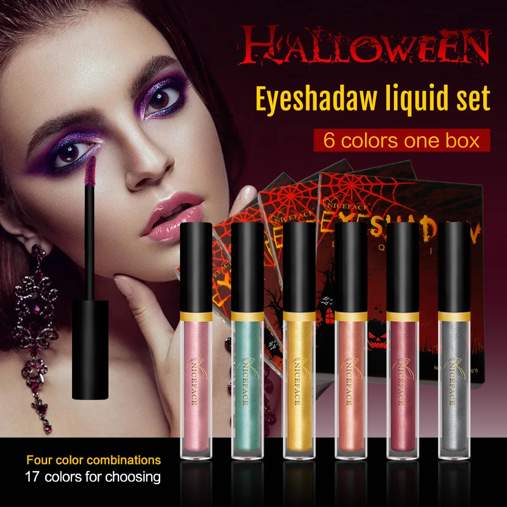 4 Colors Brand New Eye Shadow Makeup 6pc/set Magnificent Metals Glitter and Glow Liquid Eyeshadow TSLM2
4 Colors Brand New Eye Shadow Makeup 6pc/set Magnificent Metals Glitter and Glow Liquid Eyeshadow TSLM2