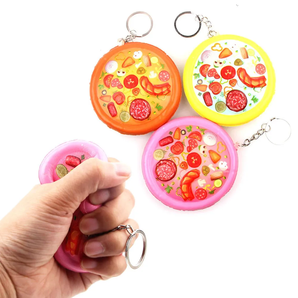 Anti-stress Cute Soft Squishies Cute Pizza Stress Reliever Keychain Scented Super Slow Rising Squeeze Kids Funny Toy Gifts D7
Anti-stress Cute Soft Squishies Cute Pizza Stress Reliever Keychain Scented Super Slow Rising Squeeze Kids Funny Toy Gifts D7