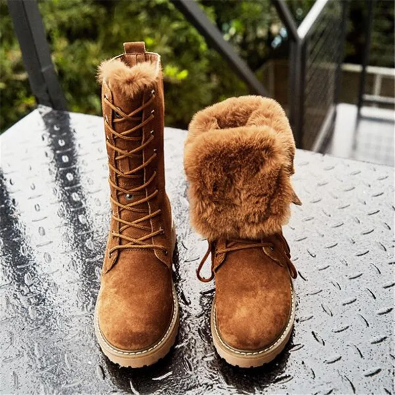 Genuine Leather Winter Boots Women Platform Martin Boots 2018 New Fashion Snow Boots Thick Warm Plush Winter Shoes Women Boots
Genuine Leather Winter Boots Women Platform Martin Boots 2018 New Fashion Snow Boots Thick Warm Plush Winter Shoes Women Boots
