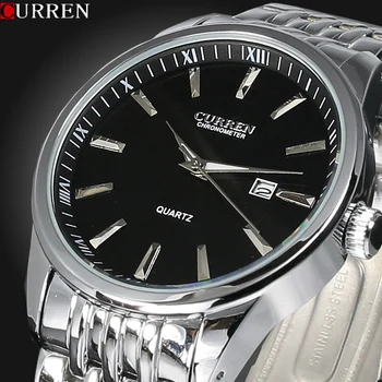 Mens Watches Top Brand Luxury Curren Men Full Stainless Steel Analog Date Quartz Casual Watch Wristwatches Relogio Masculino
Mens Watches Top Brand Luxury Curren Men Full Stainless Steel Analog Date Quartz Casual Watch Wristwatches Relogio Masculino