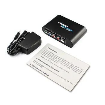 Newest Ypbpr Componet o HDMI Converter for PS2 XBOX WII To HDMI HDTV Video Audio Connector Adapter
Newest Ypbpr Componet o HDMI Converter for PS2 XBOX WII To HDMI HDTV Video Audio Connector Adapter