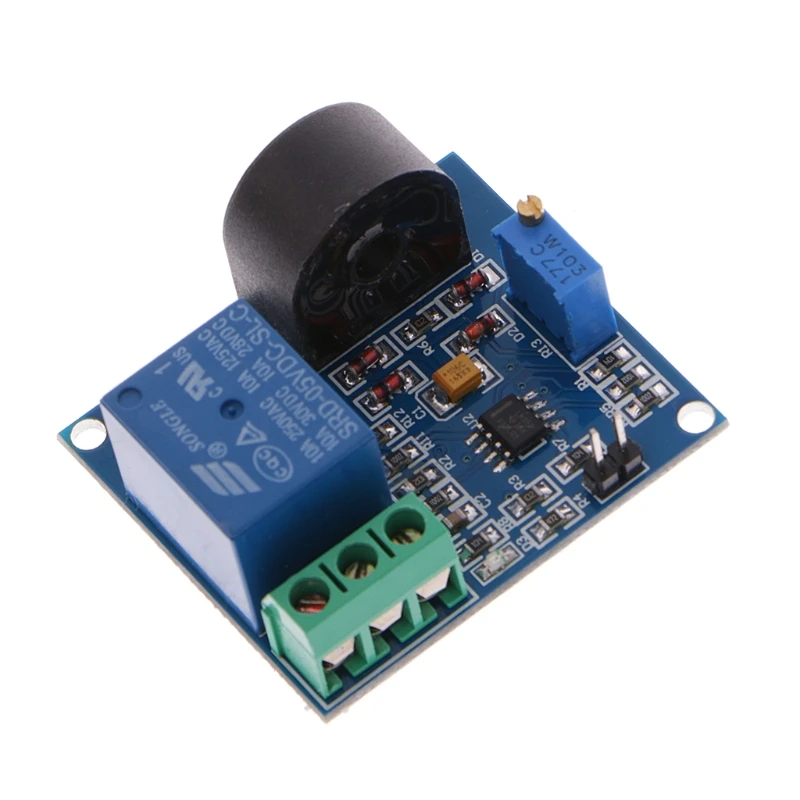 5A Overcurrent Protection Relay Module AC Current Detection Board 12V/5V Relay #Sep.07
5A Overcurrent Protection Relay Module AC Current Detection Board 12V/5V Relay #Sep.07