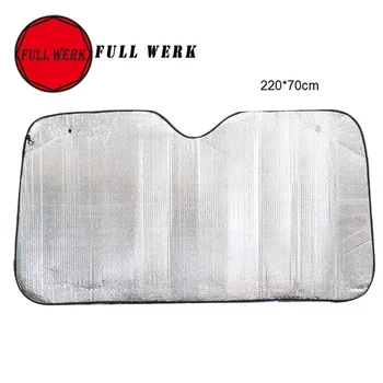 1pc Silver Car Front Window Sun Shade Cover 220x70 cm Car Visor Cover Sun Protector Window Sunshade Protect Film 
1pc Silver Car Front Window Sun Shade Cover 220x70 cm Car Visor Cover Sun Protector Window Sunshade Protect Film