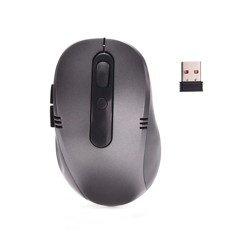 

1PC 6 Keys 2.4GHz Universal Wireless 1000DPI Optical Mouse + PNP USB 2.0 Receiver For PC Laptop Computer Portable Wireless Mice