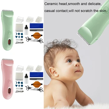 19PCS USB Rechargeable Waterproof Silent Hair Clipper Trimmer Haircut Kit Set for Children Kids Baby Infant Toddler Boys Gilrs
19PCS USB Rechargeable Waterproof Silent Hair Clipper Trimmer Haircut Kit Set for Children Kids Baby Infant Toddler Boys Gilrs