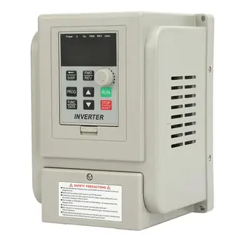 New AC 220V 0.75kW 5A Inverter Converters Variable Frequency Drive VFD Controller for Single-phase AC Motor
New AC 220V 0.75kW 5A Inverter Converters Variable Frequency Drive VFD Controller for Single-phase AC Motor