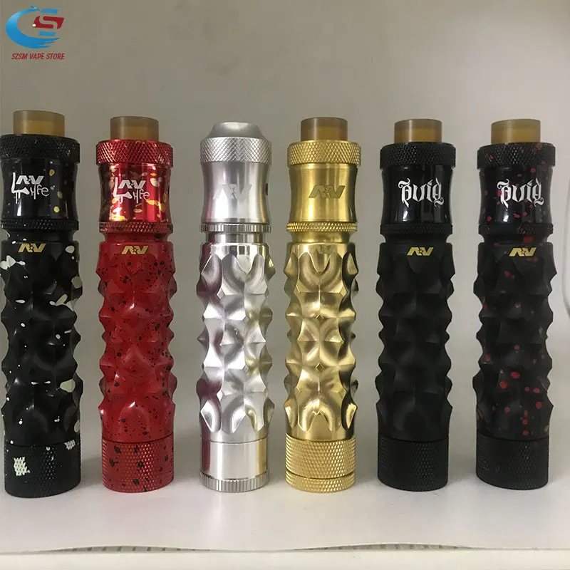 E-cigarette AV Medieval Gyres Mod kit 510 thread 18650 Battery connection Mech Mod Brass Material Mechanical Mod pen kit vape
E-cigarette AV Medieval Gyres Mod kit 510 thread 18650 Battery connection Mech Mod Brass Material Mechanical Mod pen kit vape