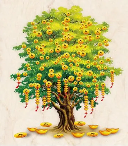 DIY full diamond diamond painting cross stitch money tree printing round diamond embroidery mosaic home decoration
DIY full diamond diamond painting cross stitch money tree printing round diamond embroidery mosaic home decoration