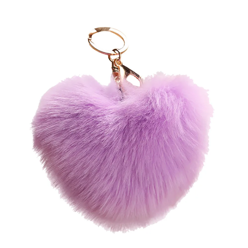 Stylish Bar Women's Bags Keychain On A Bag Cute Heart KeyRing Shape Pendant Women Key Ring Holder Pompoms Key Chains #0411
Stylish Bar Women's Bags Keychain On A Bag Cute Heart KeyRing Shape Pendant Women Key Ring Holder Pompoms Key Chains #0411