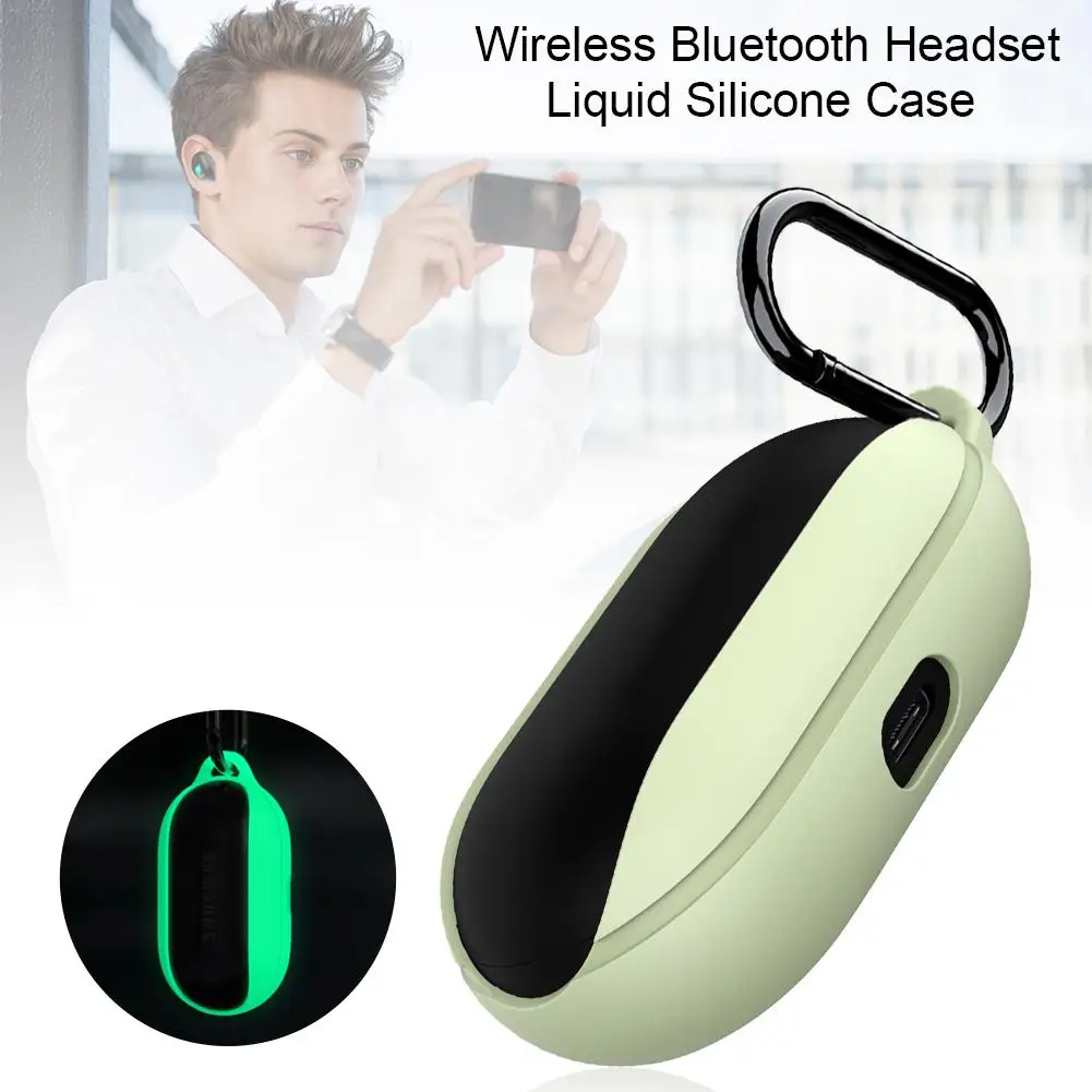 Liquid Silicone Protective Cover Non-dust Night Light Protect Case with Hook for Samsung Galaxy Buds Wireless Bluetooth Headset
Liquid Silicone Protective Cover Non-dust Night Light Protect Case with Hook for Samsung Galaxy Buds Wireless Bluetooth Headset