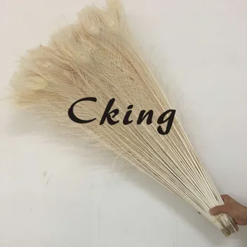 100 pc Bleached White Wholesale 80-90CM / 30-35inch high-quality natural peacock feather DIY decoration holiday party
100 pc Bleached White Wholesale 80-90CM / 30-35inch high-quality natural peacock feather DIY decoration holiday party