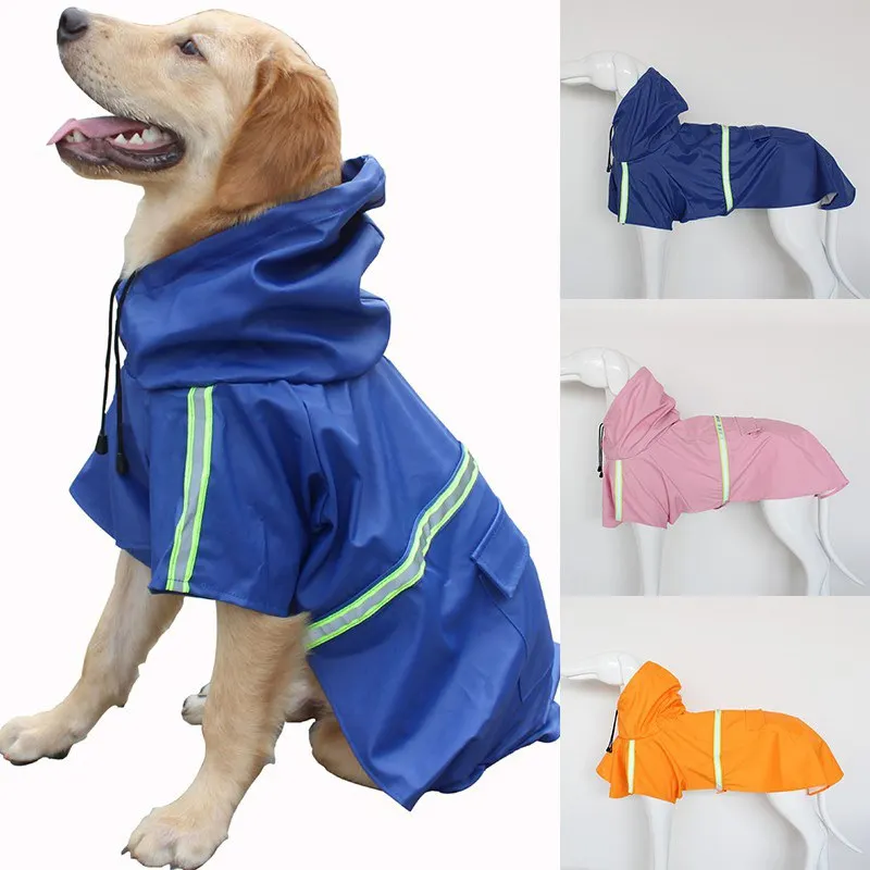 Pet Small Medium Large Dog Raincoat Reflective Rain Jacket Waterproof Pet Clothes Safety Rainwear Dogs Apparel Clothes
Pet Small Medium Large Dog Raincoat Reflective Rain Jacket Waterproof Pet Clothes Safety Rainwear Dogs Apparel Clothes