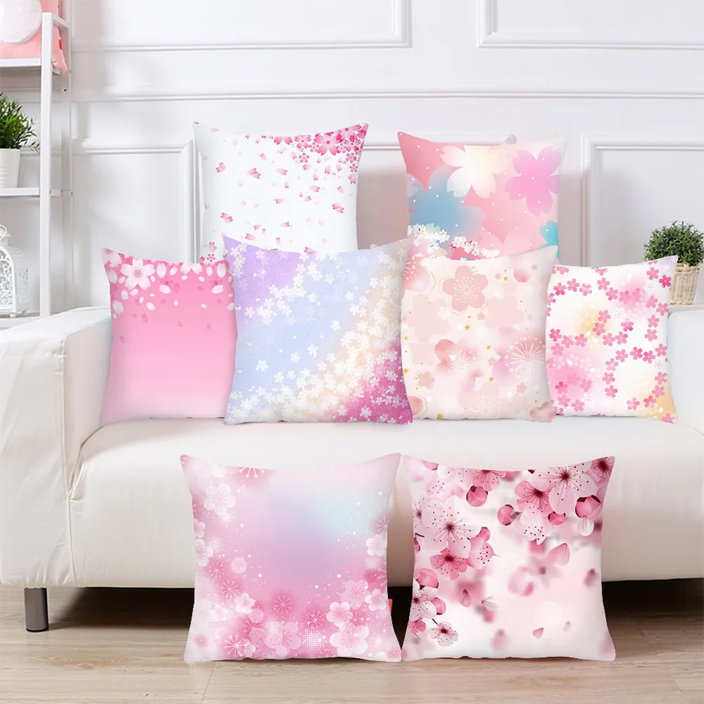 Pink Printing Pillowcase Polyester Printed Flower Pillow Cover Soft Comfortable Pillow Case For Living Room Home 45x45cm
Pink Printing Pillowcase Polyester Printed Flower Pillow Cover Soft Comfortable Pillow Case For Living Room Home 45x45cm