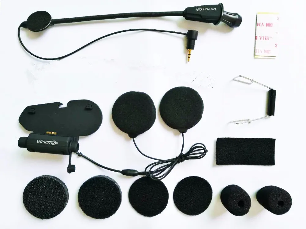 Easy Rider Audio & Mic Kit for Original Vimoto V3/V6 Helmet Headset Base Microphone Accessories
Easy Rider Audio & Mic Kit for Original Vimoto V3/V6 Helmet Headset Base Microphone Accessories