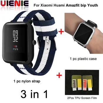 Protection Case Cover & Screen Protector & Nylon Band For Huami Amazfit Bip Younth Watch Band Bracelet For Huami Amazfit Strap
Protection Case Cover & Screen Protector & Nylon Band For Huami Amazfit Bip Younth Watch Band Bracelet For Huami Amazfit Strap