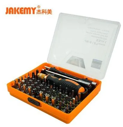 JAKEMY JM-8127 Multipurpose Screwdriver Set 53in1 Interchangeable Precision Screwdriver Portable Electronic Repair Hardware Tool
JAKEMY JM-8127 Multipurpose Screwdriver Set 53in1 Interchangeable Precision Screwdriver Portable Electronic Repair Hardware Tool