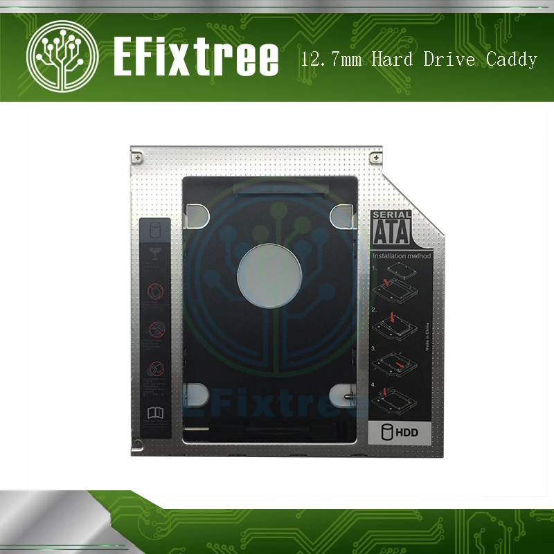 New 12.7mm 2nd SATA To SATA Hard Drive HDD SSD Caddy Adapter For iMac 27 Late 2009
New 12.7mm 2nd SATA To SATA Hard Drive HDD SSD Caddy Adapter For iMac 27 Late 2009