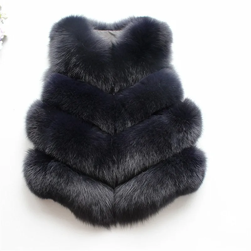 13Colours Top Soft Thick Real Fox Fur coat 4 Rows Women's Winter Fashion Genuine Fur Gilet coat real Fox Furs
13Colours Top Soft Thick Real Fox Fur coat 4 Rows Women's Winter Fashion Genuine Fur Gilet coat real Fox Furs