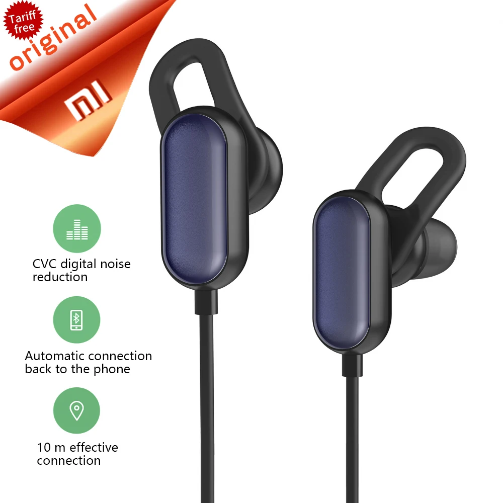 Original Xiaomi Sports Bluetooth Earphone Youth Edition Xiaomi Wireless Earphone Headset Running Sport SweatProof AI Control
Original Xiaomi Sports Bluetooth Earphone Youth Edition Xiaomi Wireless Earphone Headset Running Sport SweatProof AI Control