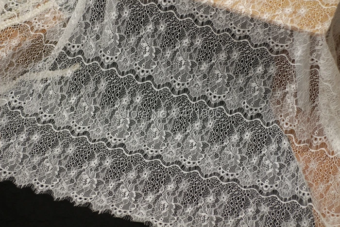 2 meters black white Eyelashs lace fabric Garment dress sewing fabric Wedding background cloth DIY Home curtain lace fabric
2 meters black white Eyelashs lace fabric Garment dress sewing fabric Wedding background cloth DIY Home curtain lace fabric