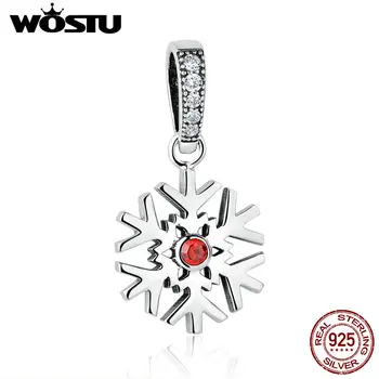 Genuine 925 Sterling Silver Chaste Snowflake Dangle Charms Fit Original wst Bracelet Pendant Authentic Jewelry Winter Gift
Genuine 925 Sterling Silver Chaste Snowflake Dangle Charms Fit Original wst Bracelet Pendant Authentic Jewelry Winter Gift