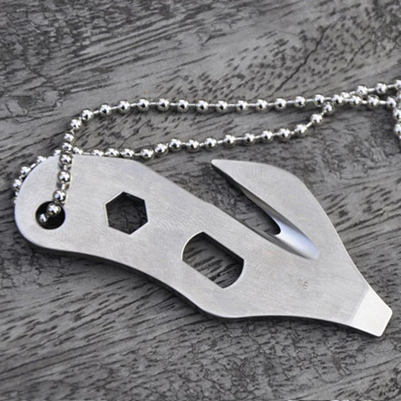 Stainless Steel EDC Outdoor Knife Rope Cutting Multi Function Portable Survival tool cut rope knife stainless steel EDC gadgets
Stainless Steel EDC Outdoor Knife Rope Cutting Multi Function Portable Survival tool cut rope knife stainless steel EDC gadgets