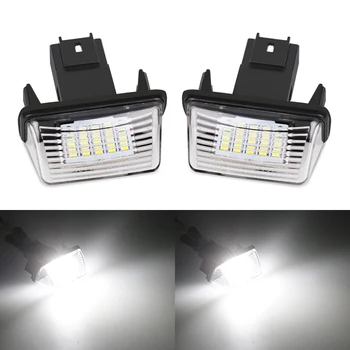 2PCS Car LED Number License Plate Light Rear Lamp 6000k White No Error Light Bulb for PEUGEOT 206 207 306 307 for CITROEN C3 C4
2PCS Car LED Number License Plate Light Rear Lamp 6000k White No Error Light Bulb for PEUGEOT 206 207 306 307 for CITROEN C3 C4