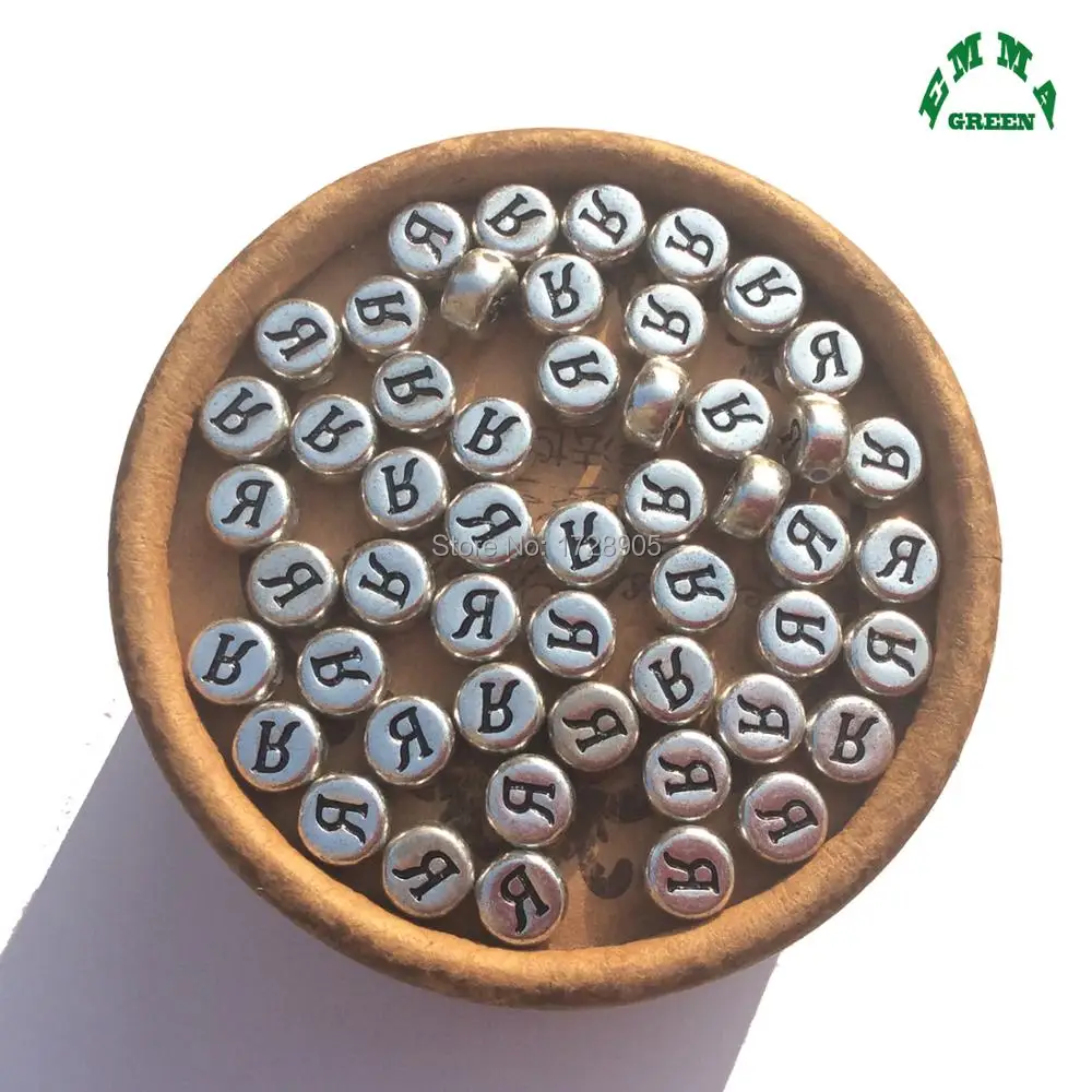 Russian Beads 3600 pcs Silver Russian Letter Beads 4x7 mm Flat round Letter Beads Russian Alphabet Letter for Jewelry Making
Russian Beads 3600 pcs Silver Russian Letter Beads 4x7 mm Flat round Letter Beads Russian Alphabet Letter for Jewelry Making