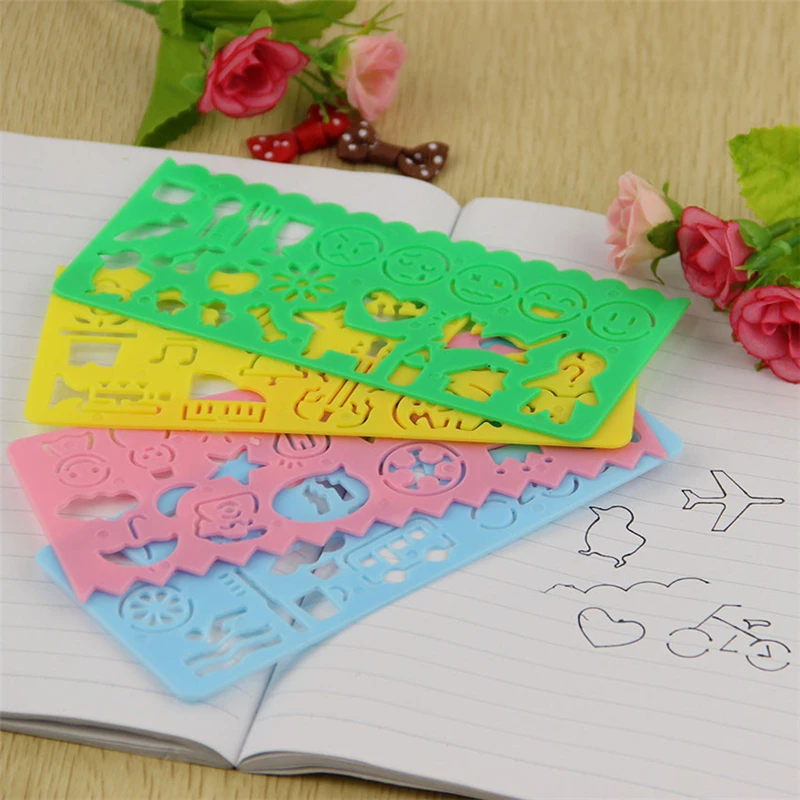 4 Pcs Stationery Ruler Candy Color School Painting Supplies Drafting Tool Art Drawing Template For Child Gift Tool Art Drawing
4 Pcs Stationery Ruler Candy Color School Painting Supplies Drafting Tool Art Drawing Template For Child Gift Tool Art Drawing