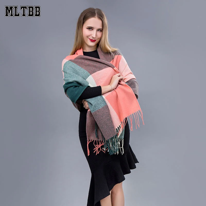 Hot Sale Winter Scarf For Women Plaid Scarf Luxury Brand Scarf Shawl Soft Wool Warm Scarves Girls Shawl Drop shipping
Hot Sale Winter Scarf For Women Plaid Scarf Luxury Brand Scarf Shawl Soft Wool Warm Scarves Girls Shawl Drop shipping