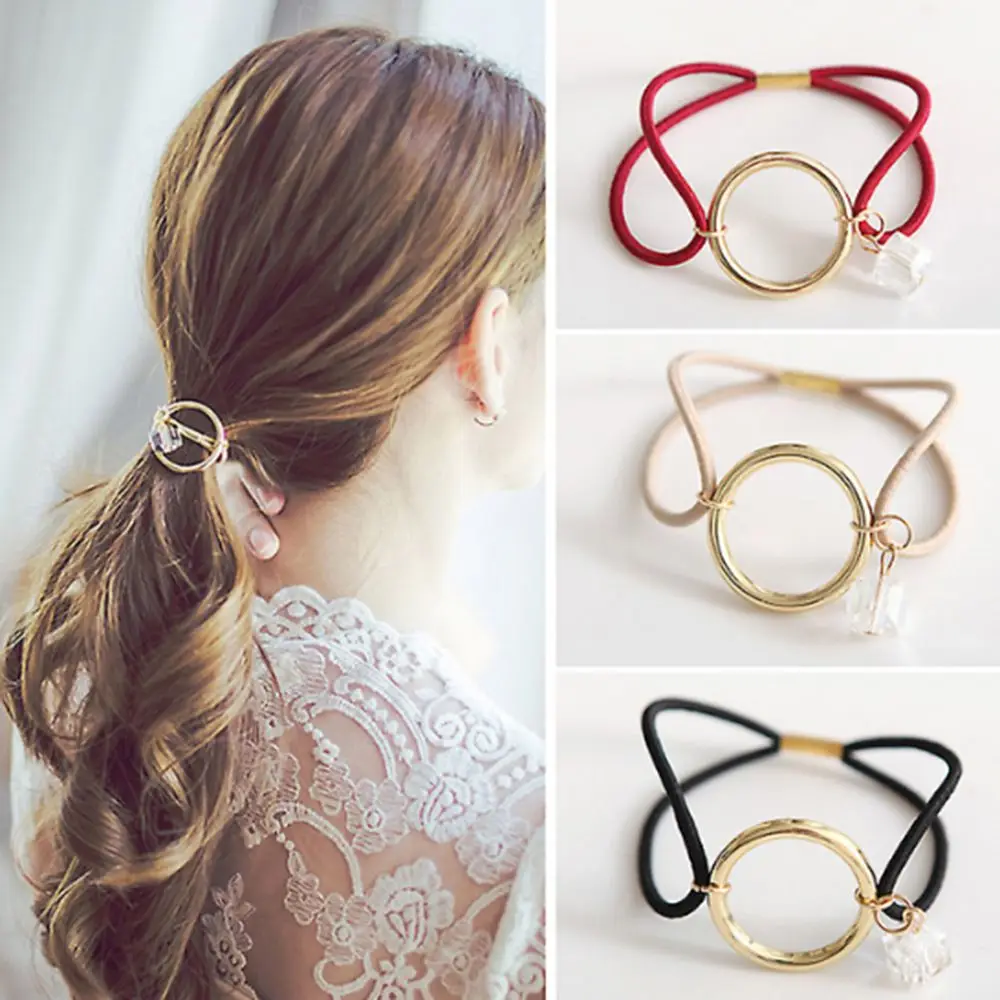 Women hair Rope Hair Accessorie Round Circle with Crystal Gum for Hair Girls Ornament Rubber Headbands Elastic Hair Bands
Women hair Rope Hair Accessorie Round Circle with Crystal Gum for Hair Girls Ornament Rubber Headbands Elastic Hair Bands