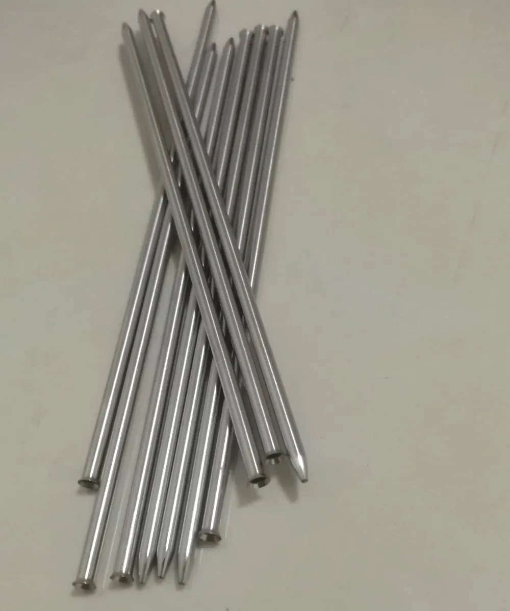 3.5mm*158mm SUS304 Food Touch Grade One End Pointed Head Closed Thermometer Thermocouple Protection Probe tube 10pcs / lot
3.5mm*158mm SUS304 Food Touch Grade One End Pointed Head Closed Thermometer Thermocouple Protection Probe tube 10pcs / lot